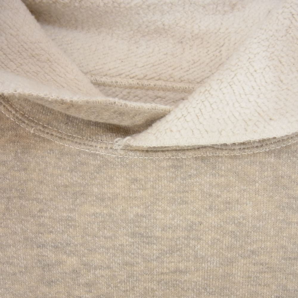 The REAL McCOY'S ザリアルマッコイズ BOXING GLOVE POCKET HOODED SWEATSHIRT ボクシング グローブ ポケット スウェット パーカー ループウィール グレー系 M【中古】