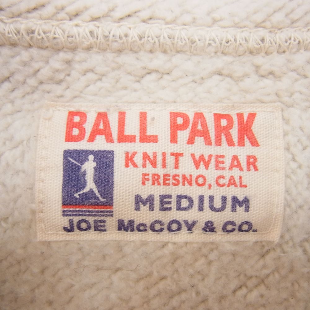 The REAL McCOY'S ザリアルマッコイズ BOXING GLOVE POCKET HOODED SWEATSHIRT ボクシング グローブ ポケット スウェット パーカー ループウィール グレー系 M【中古】