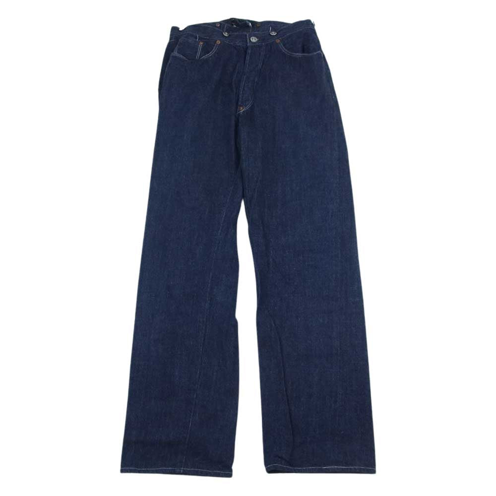 ティーシービージーンズ TCB Waist Overall サスペンダー デニム パンツ インディゴブルー系 31【中古】