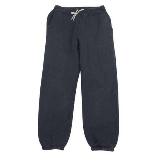 The REAL McCOY'S ザリアルマッコイズ 13OZ WOOL LOOPWHEEL SWEAT PANTS ウール混紡吊り編み スウェット パンツ ループウィール チャコール系 M【中古】