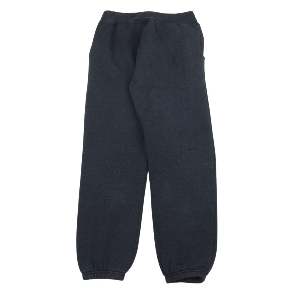 The REAL McCOY'S ザリアルマッコイズ 13OZ WOOL LOOPWHEEL SWEAT PANTS ウール混紡吊り編み スウェット パンツ ループウィール チャコール系 M【中古】