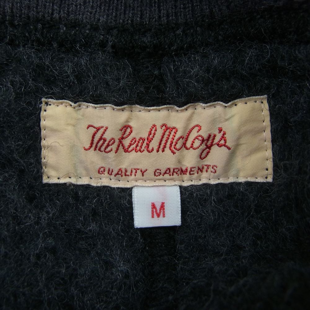 The REAL McCOY'S ザリアルマッコイズ 13OZ WOOL LOOPWHEEL SWEAT PANTS ウール混紡吊り編み スウェット パンツ ループウィール チャコール系 M【中古】