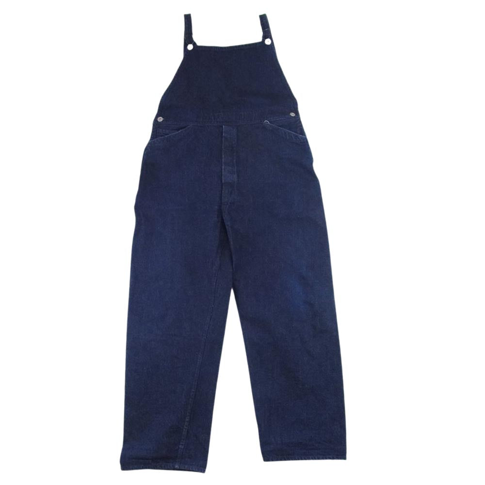 WAREHOUSE ウエアハウス Lot 1220 TURN OF CENTURY DENIM OVERALL デニム オーバーオール インディゴブルー系 36【中古】