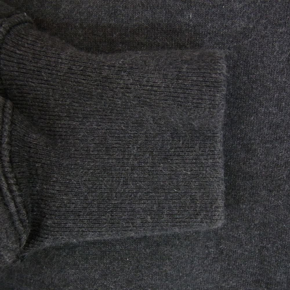 The REAL McCOY'S ザリアルマッコイズ 13OZ WOOL LOOPWHEEL HOODED SWEATSHIRT ウール混紡吊り編み スウェット パーカー ループウィール グレー系 L【中古】