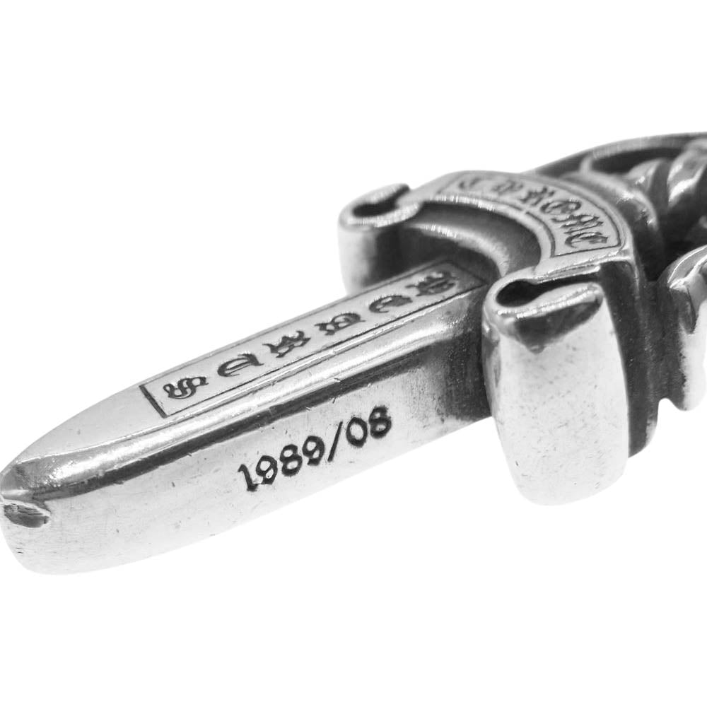 CHROME HEARTS クロムハーツ（原本無） DOUBLE DAGGER ダブルダガー ペンダント シルバー系【中古】