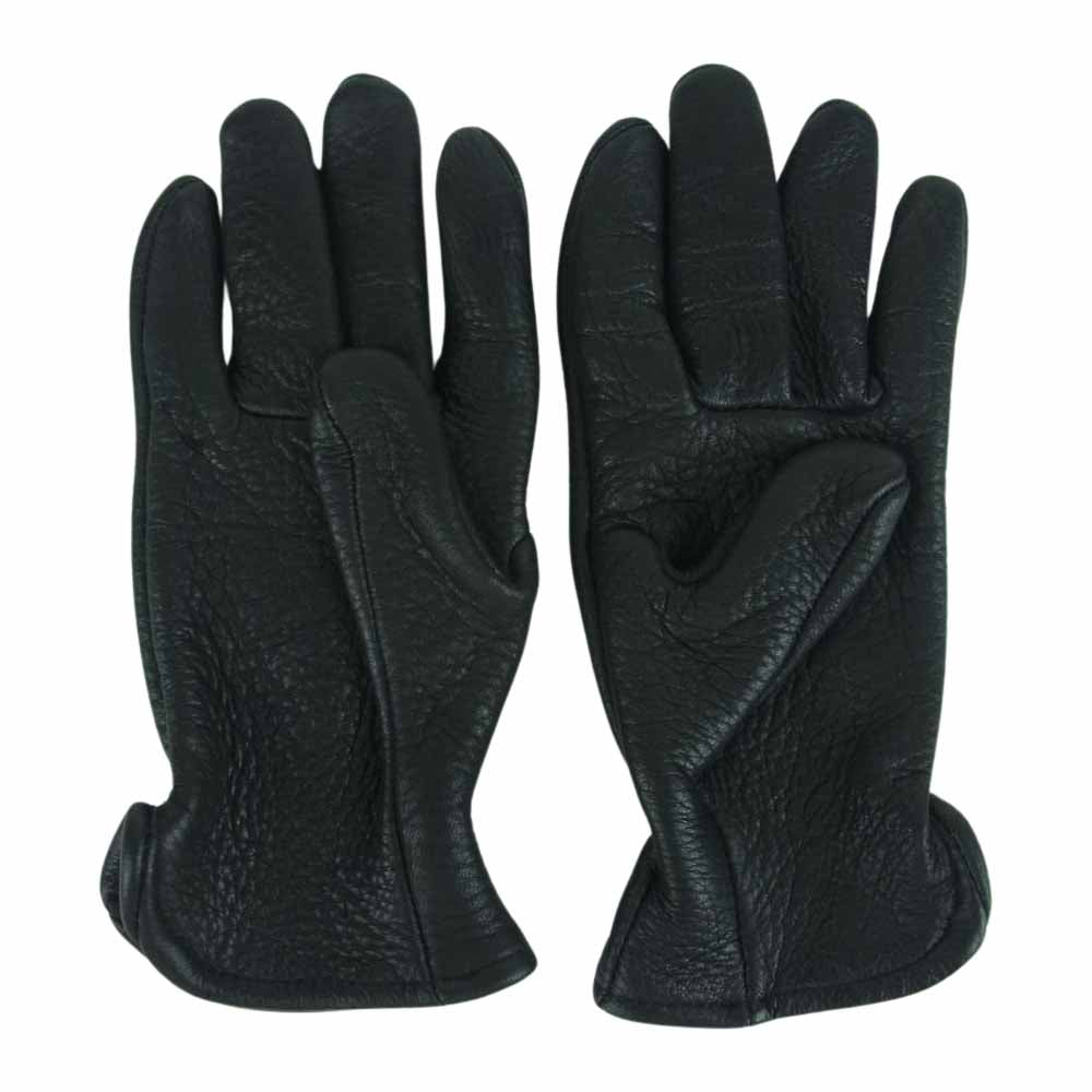 サリバングローブ ELK ROPER レディース エルク レザー グローブ 手袋 ブラック系【中古】
