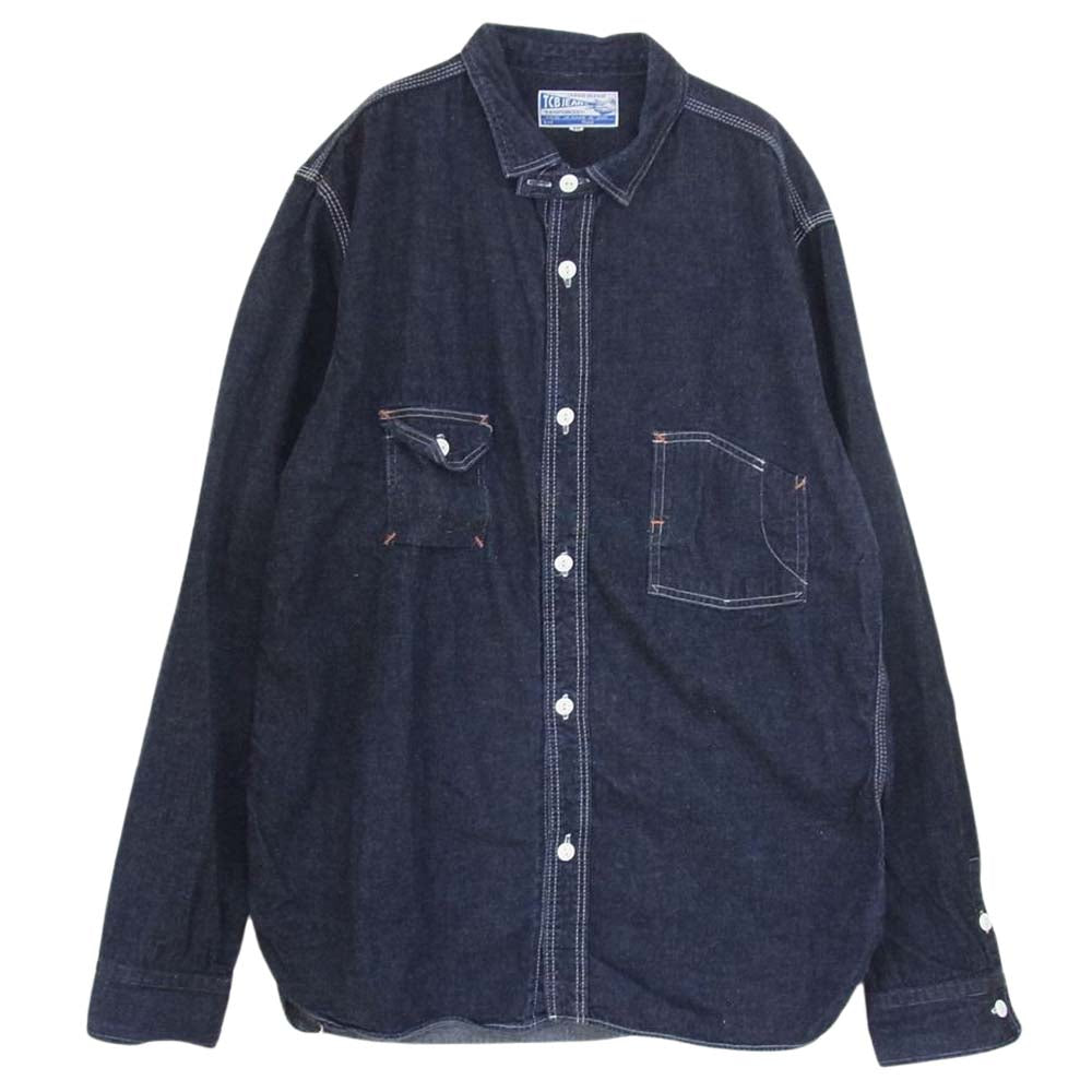 TCBジーンズ TCB-5 Catlight Shirts Denim キャットライト デニム シャツ 40【中古】