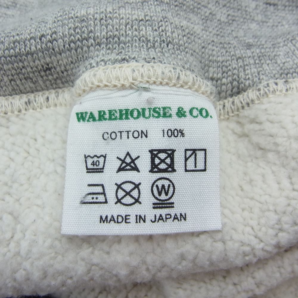 WAREHOUSE ウエアハウス 21AW Lot.453 DUCK DIGGER ダック ディガー SEPARATE POCKET SET IN FOOD セパレートポケット セット インフード パーカー グレー系 40【中古】