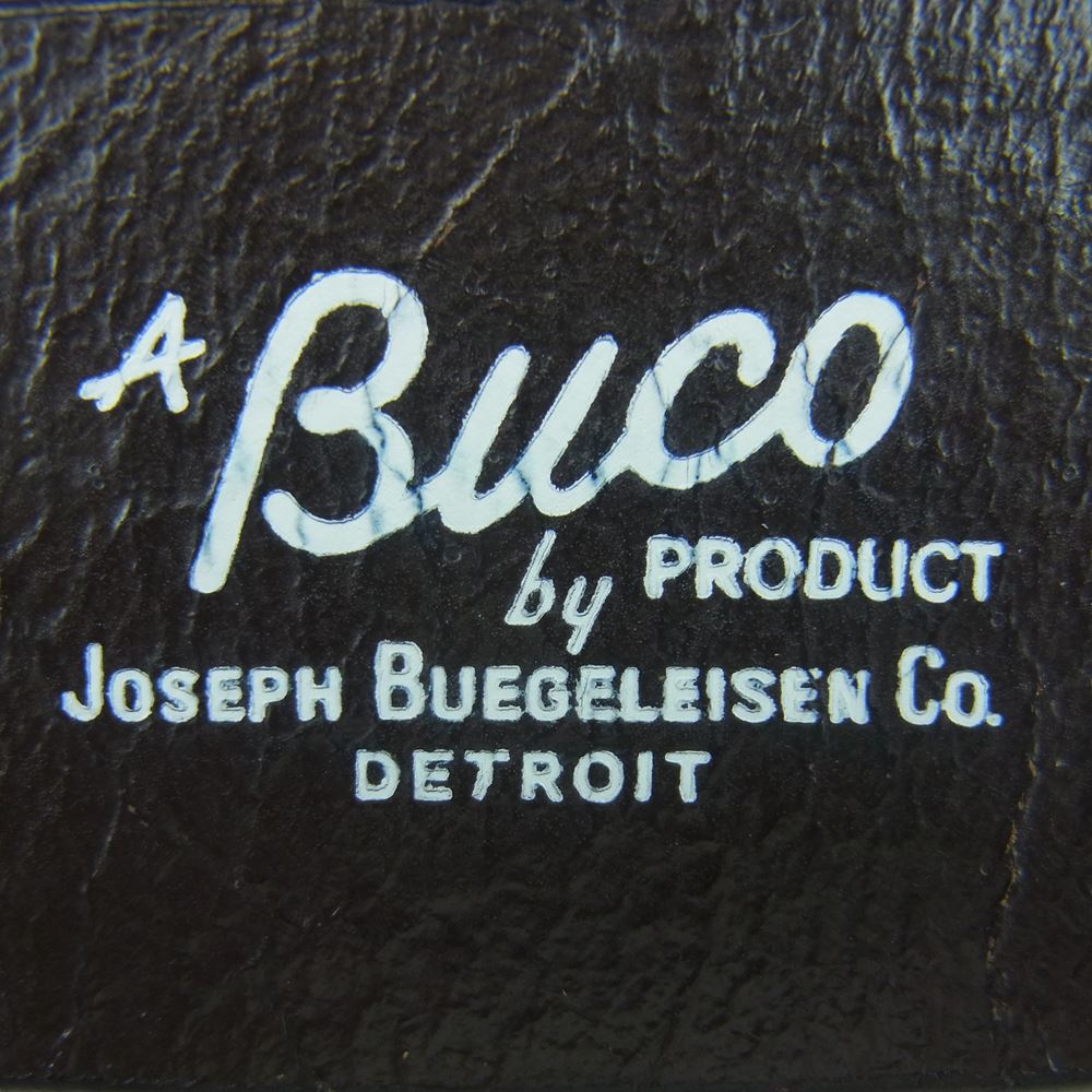 The REAL McCOY'S ザリアルマッコイズ BUCO MOTORCYCLE GARISON BELT SINGLE PIN ブコ ギャリソン ベルト ブラウン系 32【中古】