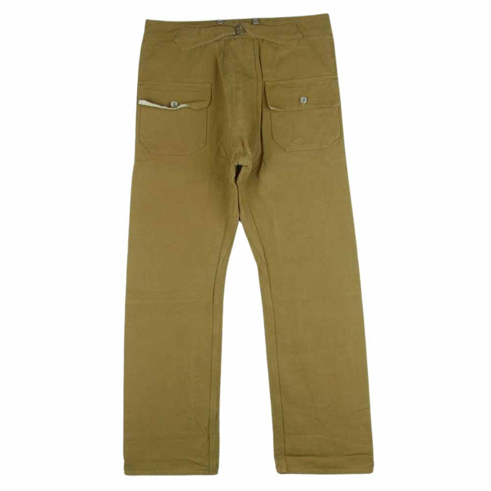WAREHOUSE ウエアハウス Lot 1219 BROWN DUCK DOUBLE KNEE WORK