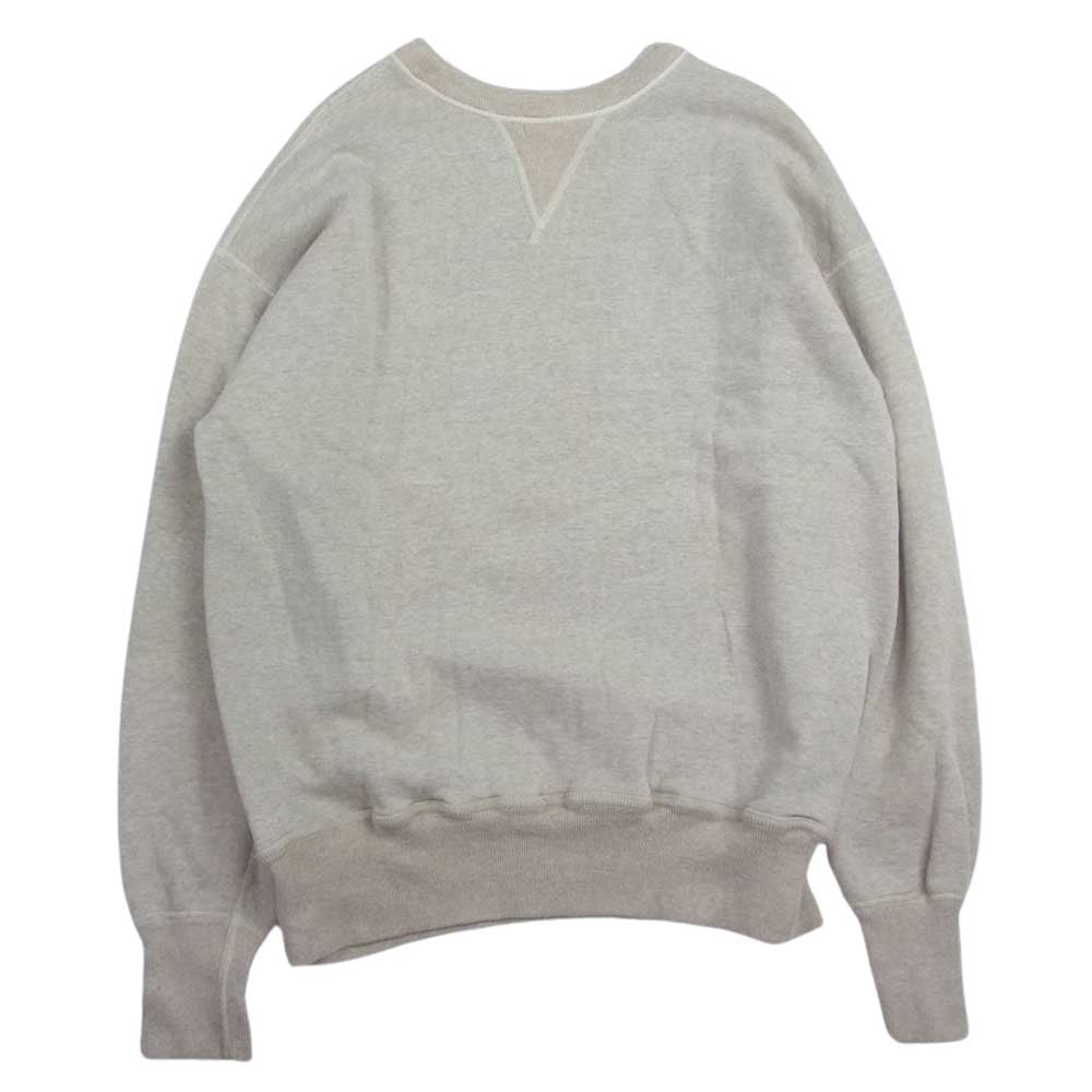 WAREHOUSE ウエアハウス 22AW Lot401 ALASKA 両V セットインプリント スウェット ライトブラウン系 42【中古】
