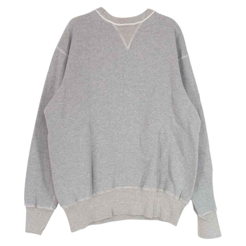 WAREHOUSE ウエアハウス 22AW Lot403 FORT KNOX 両V フリーダム スリーブ プリント スウェット グレー系 42【中古】