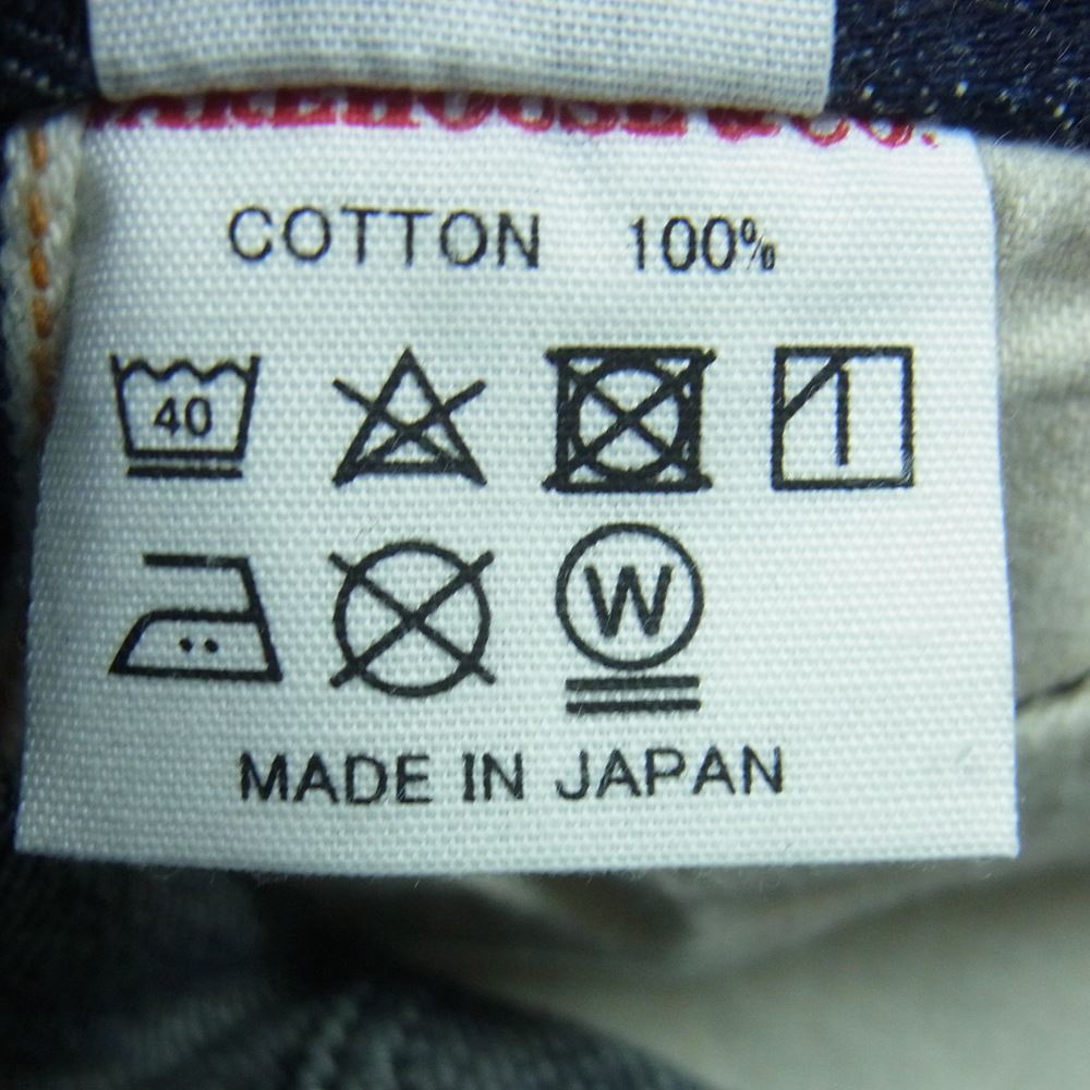 WAREHOUSE ウエアハウス Lot 1220 TURN OF CENTURY DENIM OVERALL 12oz デニム オーバーオール パンツ インディゴブルー系 30【中古】