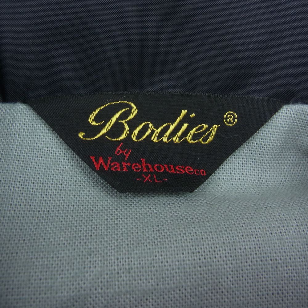 WAREHOUSE ウエアハウス 2170 BODIES MORRIS HILLS COACH JACKET ワッペン コーチ ジャケット ブラック系 XL【中古】