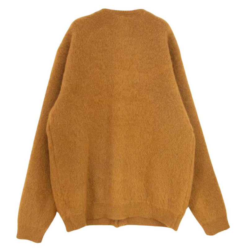 The REAL McCOY'S ザリアルマッコイズ MC19103 JOE McCOY ジョーマッコイ JM MOHAIR CARDIGAN モヘア カーディガン ブラウン系 L【美品】【中古】