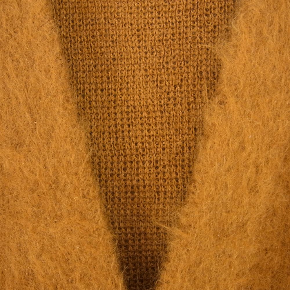The REAL McCOY'S ザリアルマッコイズ MC19103 JOE McCOY ジョーマッコイ JM MOHAIR CARDIGAN モヘア カーディガン ブラウン系 L【美品】【中古】
