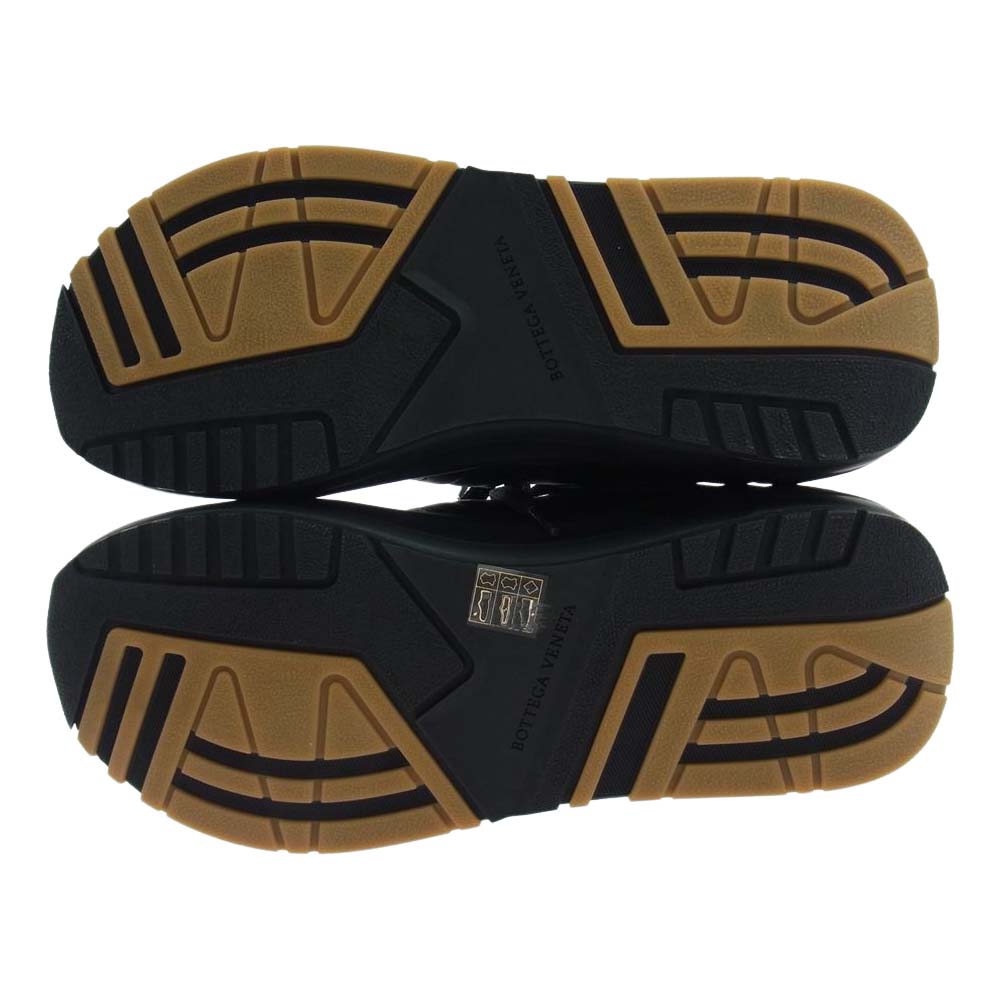 BOTTEGAVENETA ボッテガヴェネタ 584397 VT040 スピードスター ラバーソール スニーカー ブラック系 39.5【極上美品】【中古】