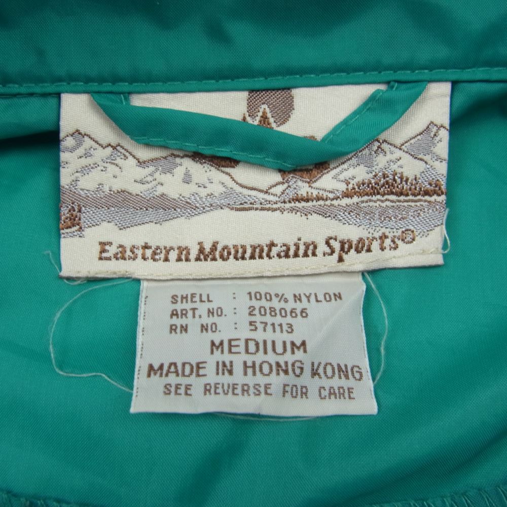 イースタンマウンテンスポーツ ヴィンテージ 80s 90s ナイロン ジャケット グリーン系 M【中古】