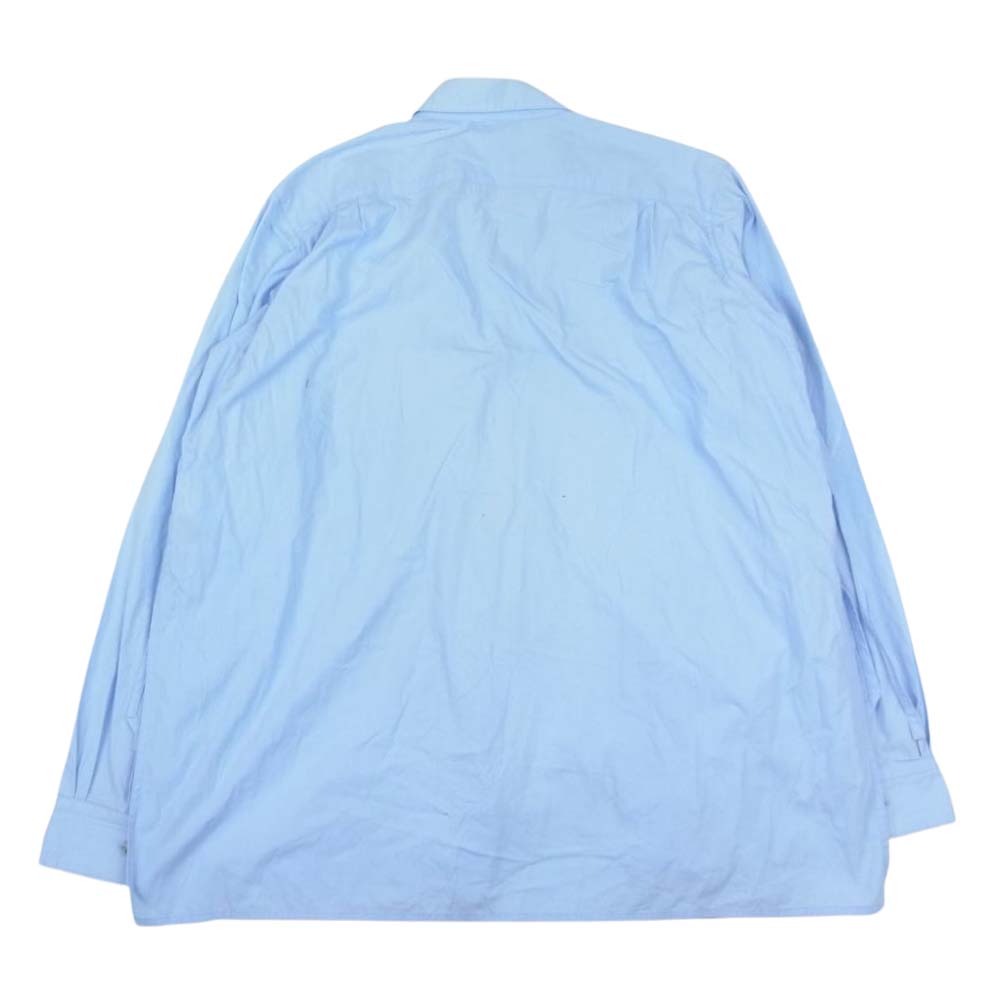ソウシ オオツキ 19SS S19SSSH01 Kimono Breasted Shirts キモノ ブレステッド シャツ ブルー系 46【中古】