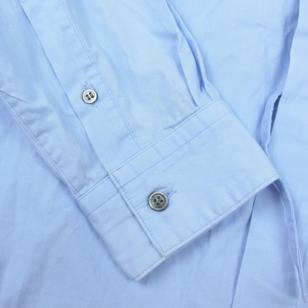 ソウシ オオツキ 19SS S19SSSH01 Kimono Breasted Shirts キモノ ブレステッド シャツ ブルー系 46【中古】