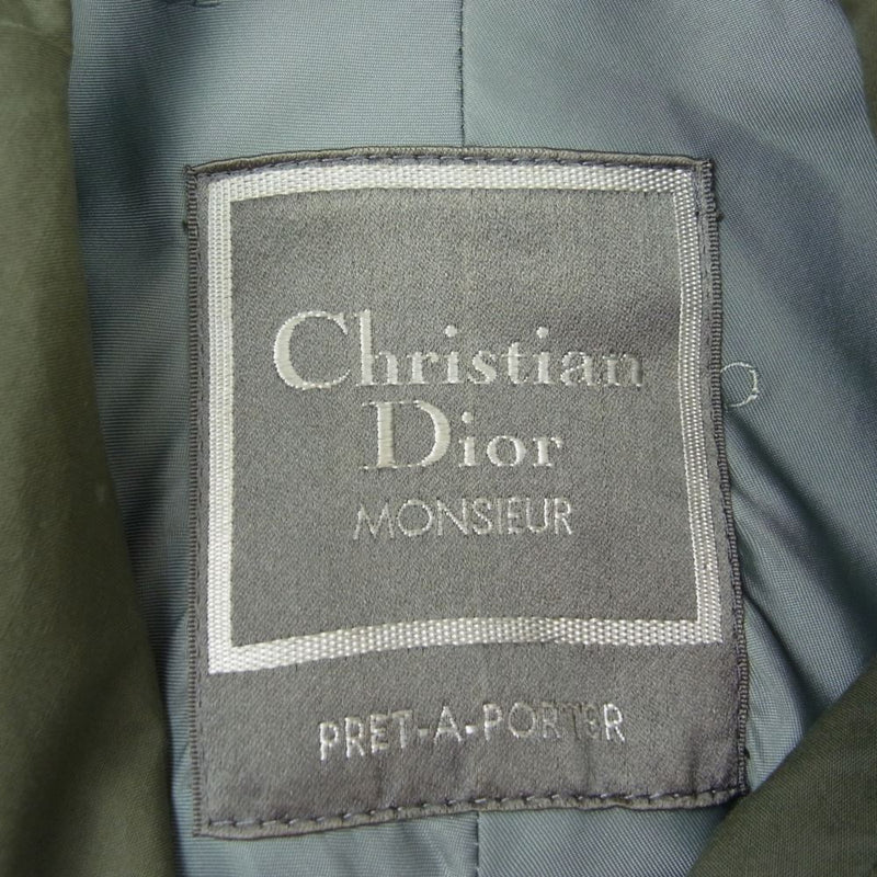 Christian Dior MONSIEURロング コート メンズ ベルト付き