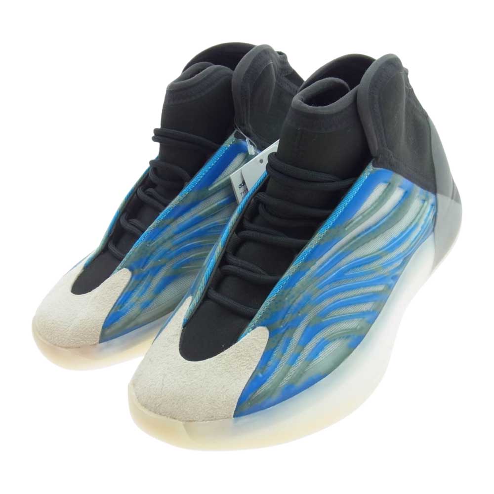 adidas アディダス GZ8872 YEEZY QUANTUM FROZEN BLUE イージー クォンタム フローズン ブルー スニーカー ブルー系 ブラック系 27.5cm【新古品】【未使用】【中古】