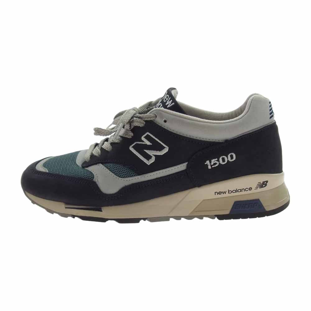 NEW BALANCE ニューバランス M1500OGN  イングランド製 M1500 Navy Gray スニーカー ネイビー系 25.5cm【中古】