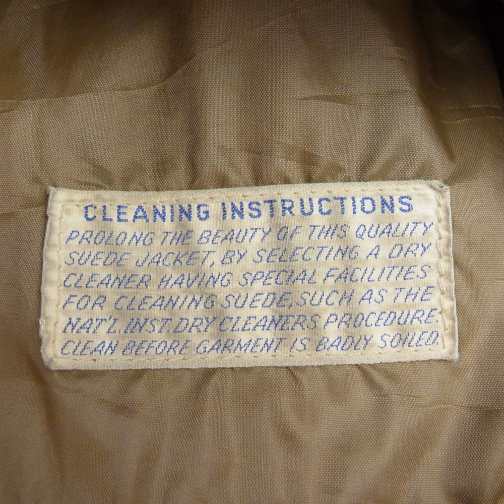 オークブルックスポーツウェアー アメリカ製 フリンジ ヌバック ジャケット ブラウン系 40【中古】