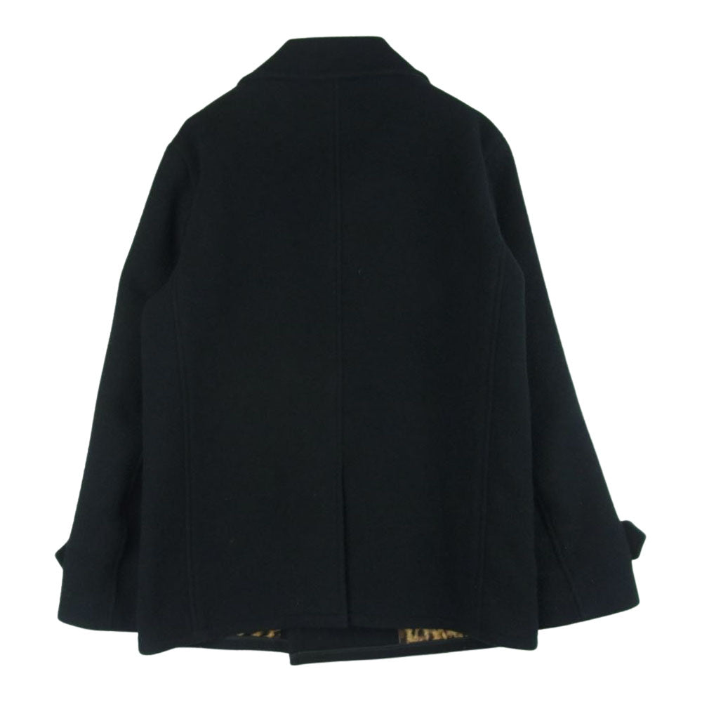 GANGSTERVILLE ギャングスタービル GSV-14-AW-08 G.V. PEA COAT スタッズ ウール ピーコート ブラック系 M【中古】