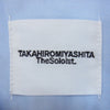 タカヒロミヤシタザソロイスト 21AW ss.0011a ジップ装飾 長袖 BD シャツ ブルー系 48【中古】