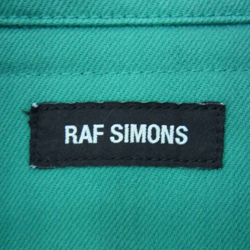 RAF SIMONS ラフシモンズ 21AW MOD.212-M243 Big fit denim shirt