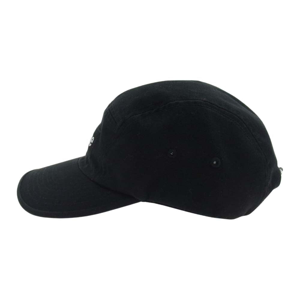 Supreme シュプリーム 21AW Washed Chino Twill Camp Cap ブラック系【中古】