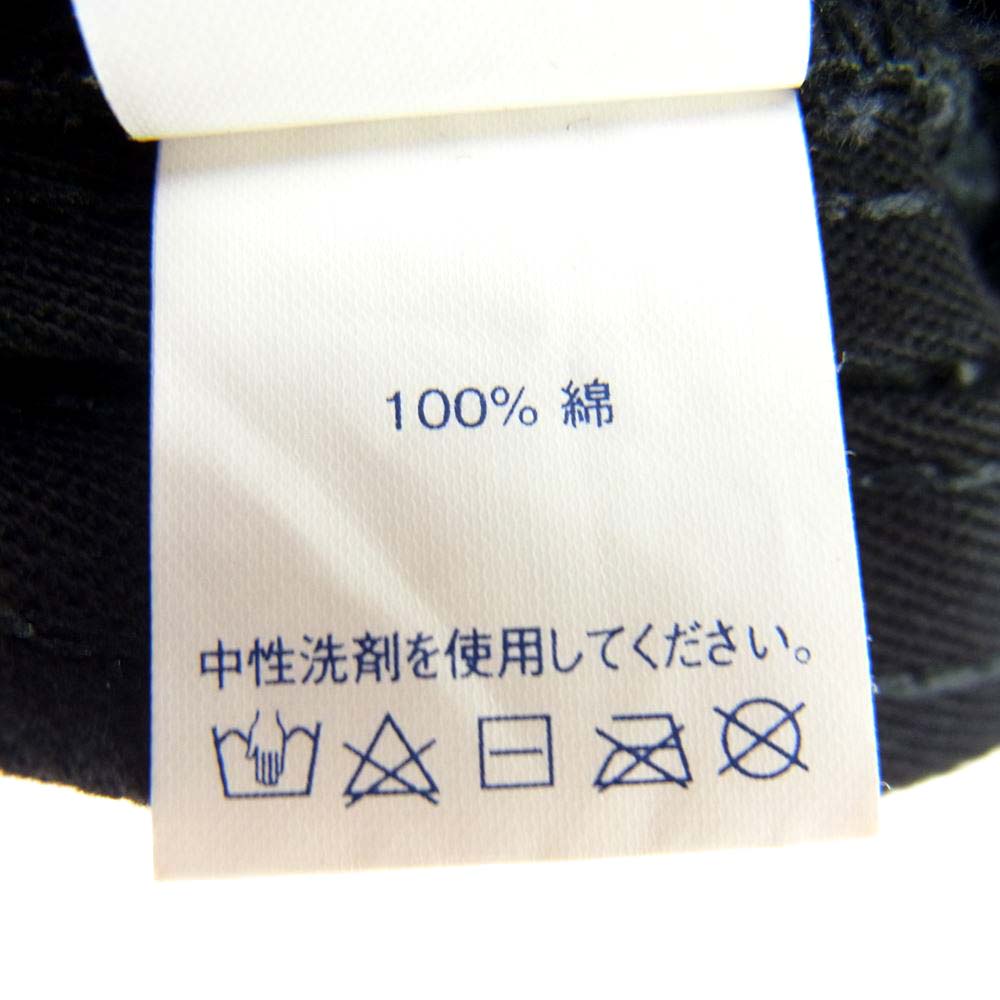 Supreme シュプリーム 21AW Washed Chino Twill Camp Cap ブラック系【中古】