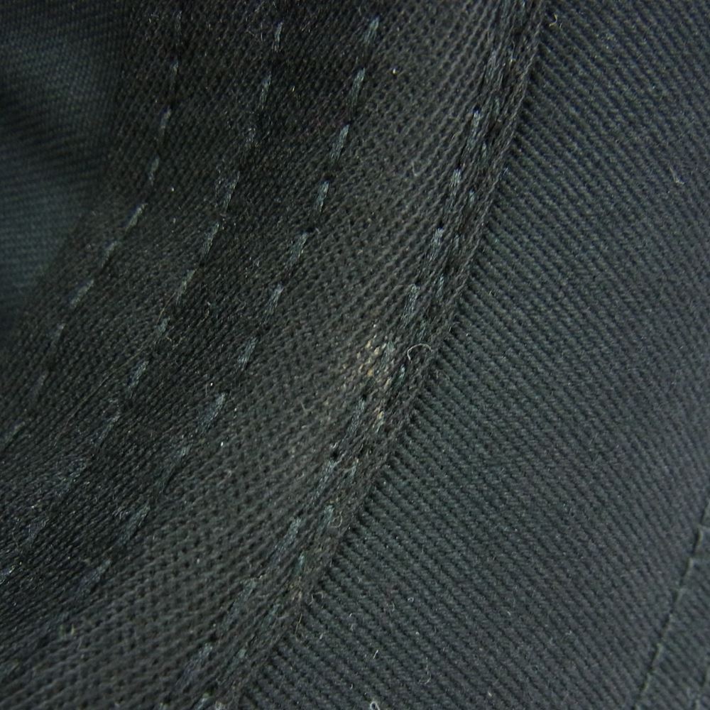 Supreme シュプリーム 21AW Washed Chino Twill Camp Cap ブラック系【中古】