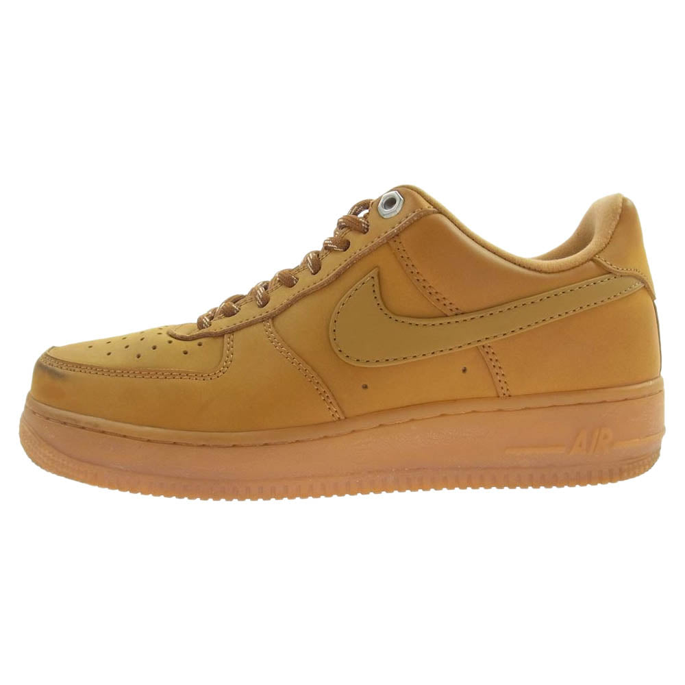 NIKE ナイキ AA4061-200 AIR FORCE 1 07 WB FLAX エアフォース1 フラックス ローカット スニーカー ライトブラウン系 25.5cm【中古】