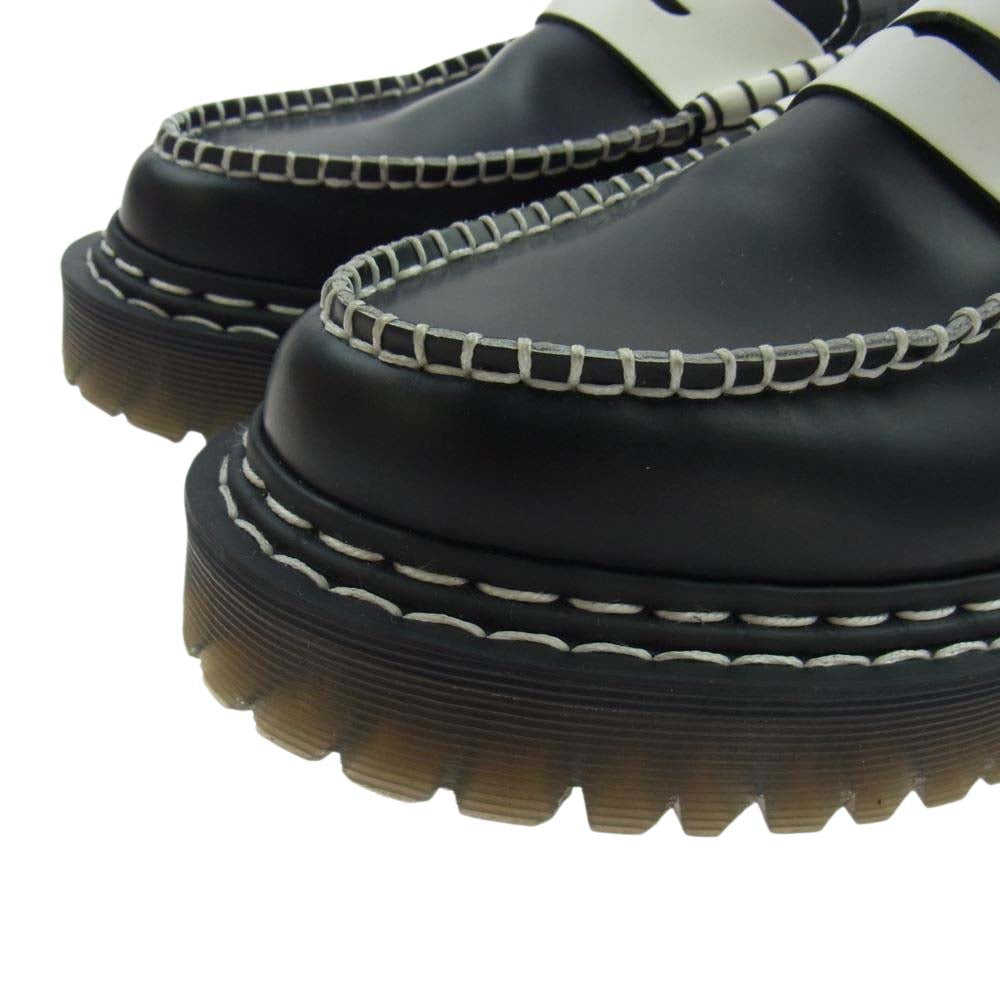 Dr.Martens ドクターマーチン GV03X ローファー シューズ ブラック系 ホワイト系 6UK【美品】【中古】