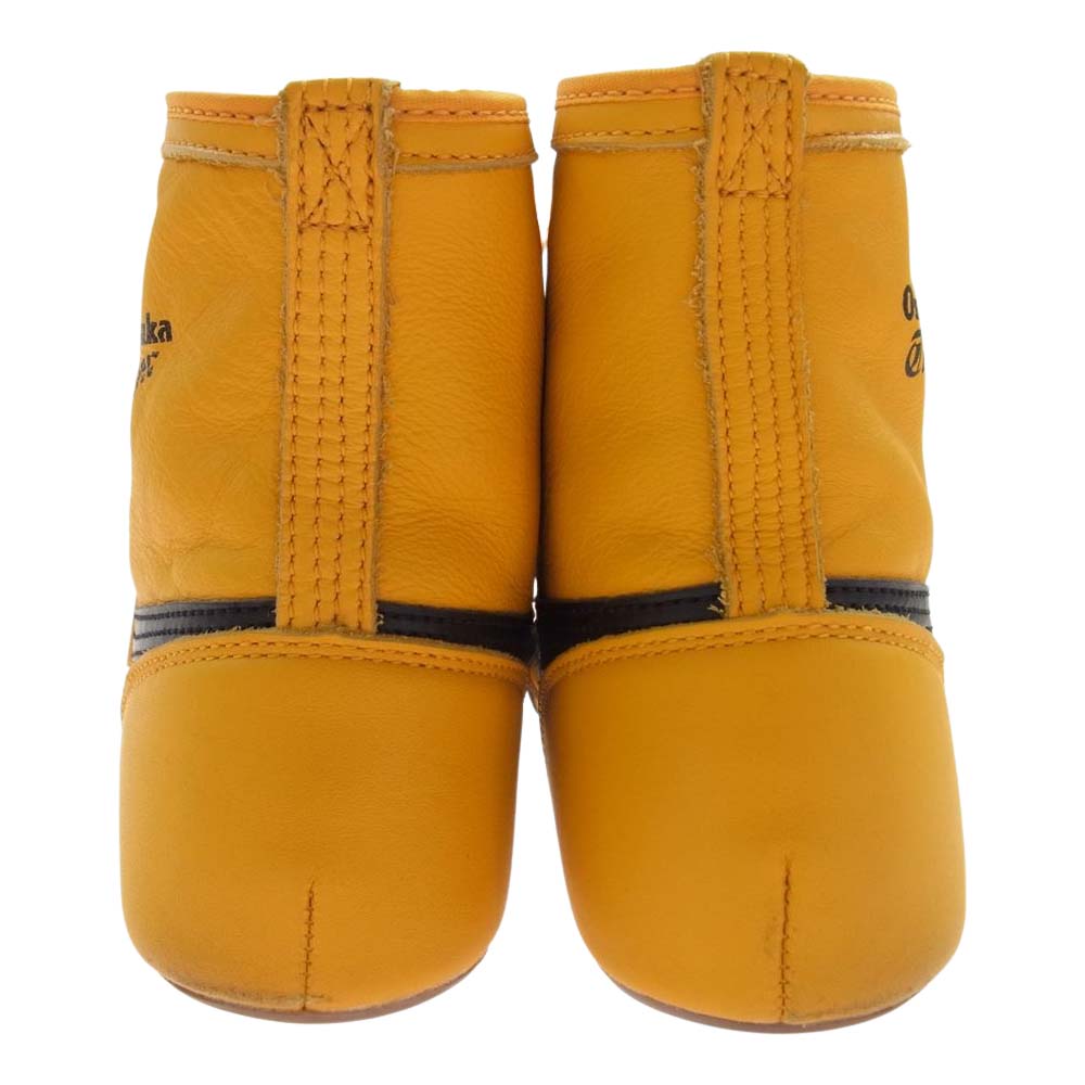 ONITSUKA TIGER オニツカタイガー THL302 WRESTLING 81 LE 世界限定3400足 限定 ハイカット スニーカー イエロー系 25.5cm【中古】