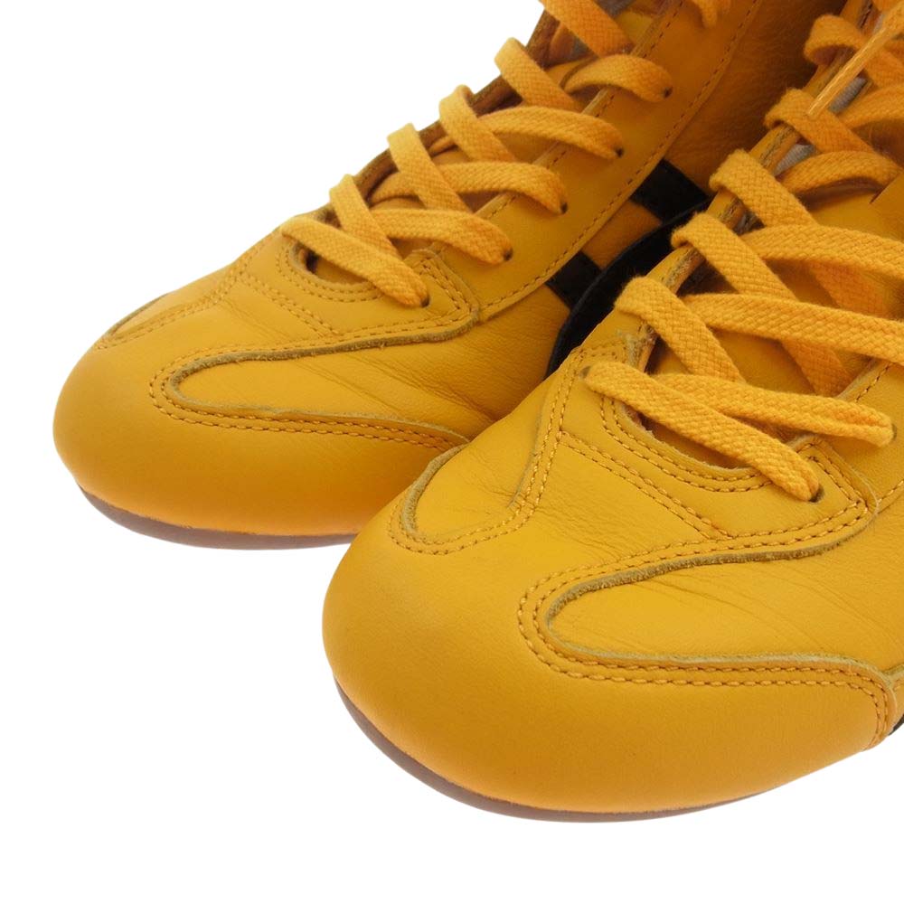 ONITSUKA TIGER オニツカタイガー THL302 WRESTLING 81 LE 世界限定3400足 限定 ハイカット スニーカー イエロー系 25.5cm【中古】