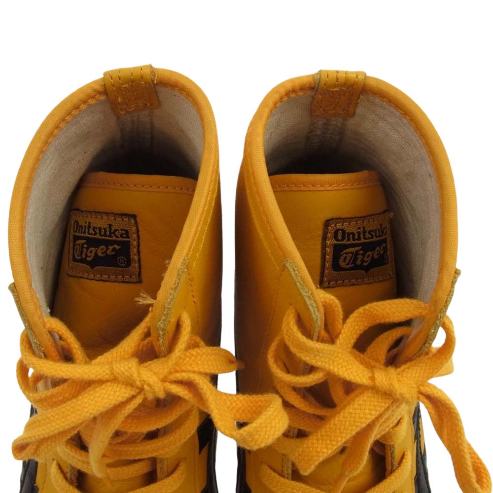 ONITSUKA TIGER オニツカタイガー THL302 WRESTLING 81 LE 世界限定3400足 限定 ハイカット スニーカー イエロー系 25.5cm【中古】