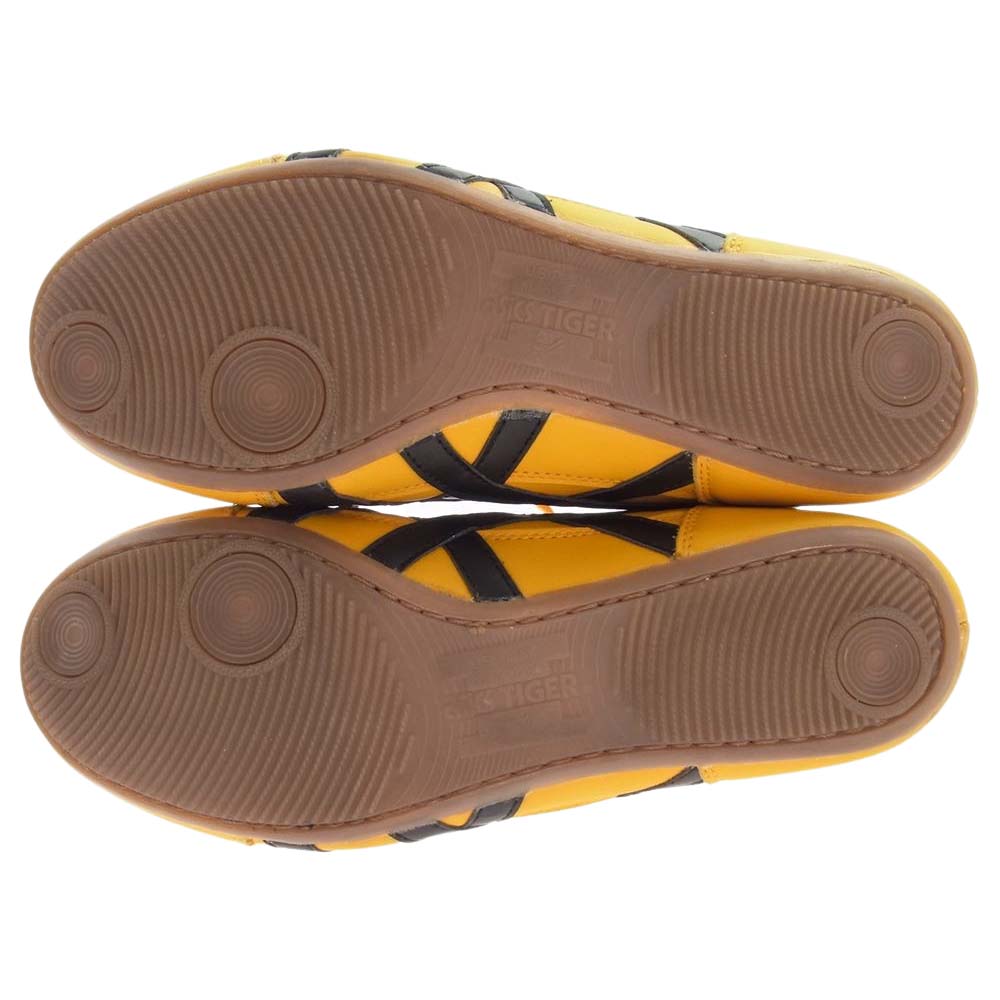 ONITSUKA TIGER オニツカタイガー THL302 WRESTLING 81 LE 世界限定3400足 限定 ハイカット スニーカー イエロー系 25.5cm【中古】