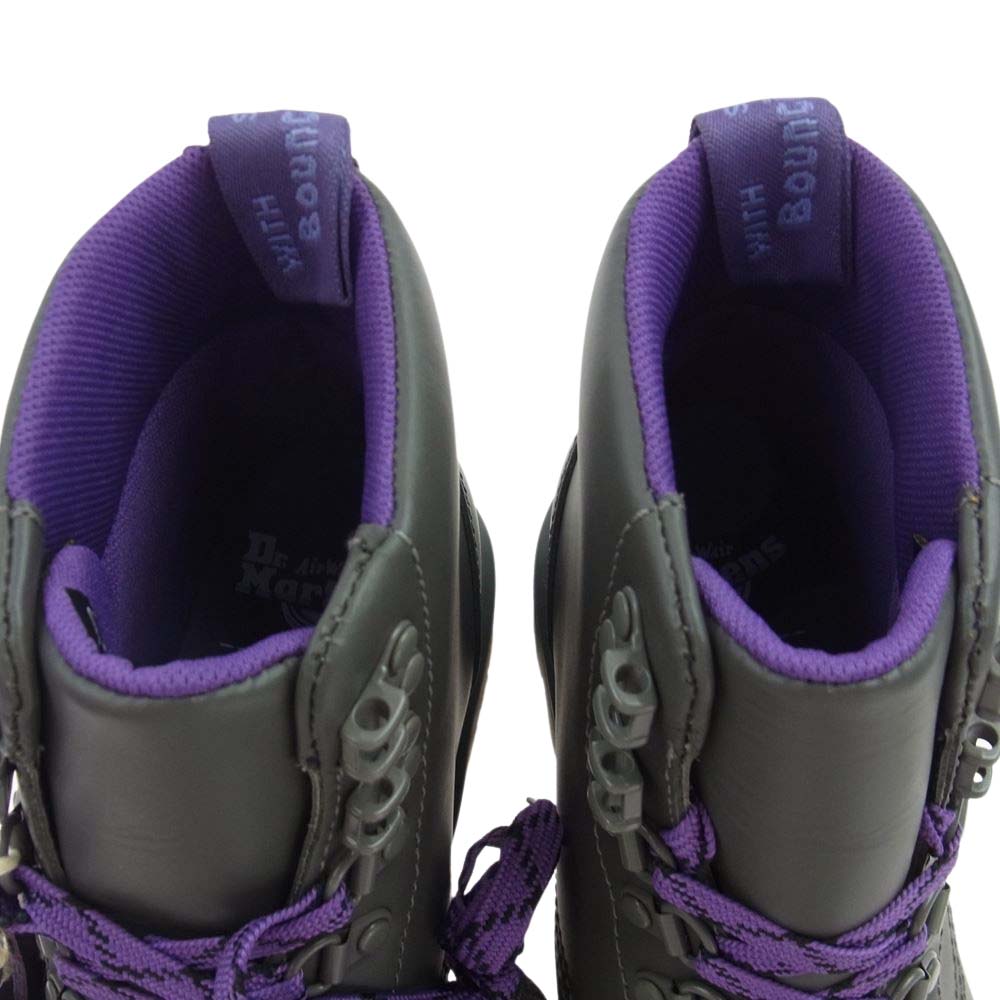 THE NORTH FACE ノースフェイス TNFPL101 PURPLE LABEL パープルレーベル × DR MARTENS TNFPL ドクターマーチン  ダークグレー系 パープル系 7UK【新古品】【未使用】【中古】