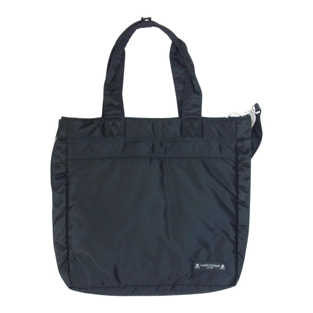 PORTER ポーター × mastermind JAPAN マスターマインド ジャパン 2WAY TOTE BAG トート ショルダーバッグ  ブラック系【美品】【中古】