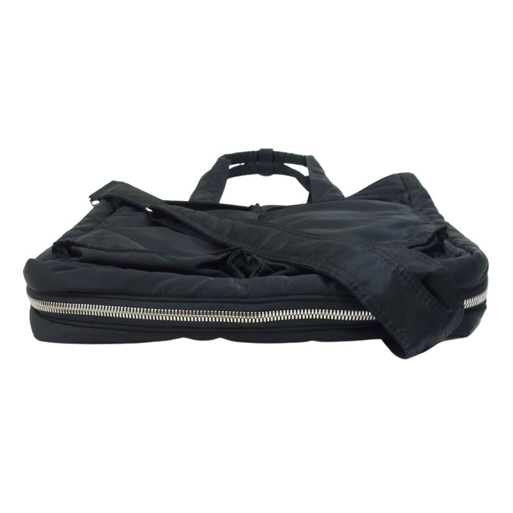PORTER ポーター × mastermind JAPAN マスターマインド ジャパン 2WAY TOTE BAG トート ショルダーバッグ  ブラック系【美品】【中古】