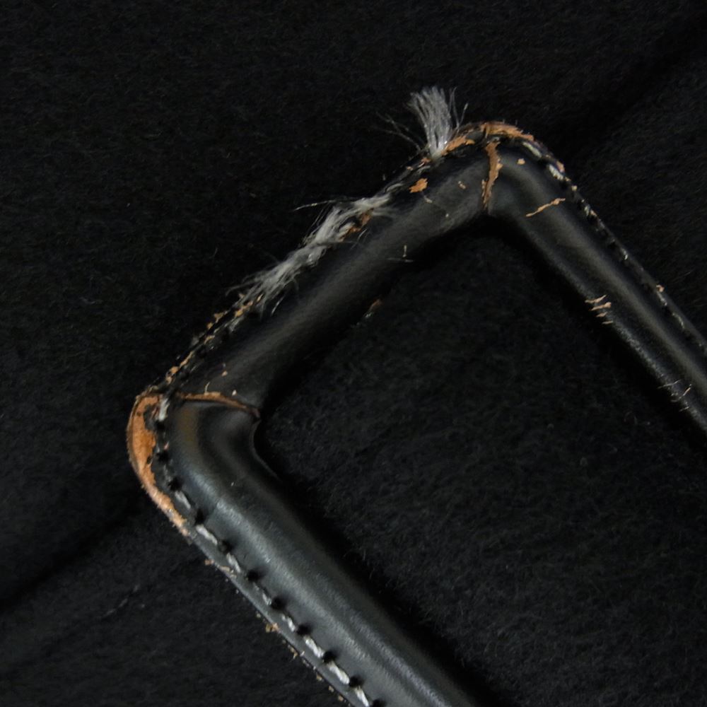 レギュレーション ヨウジヤマモト メン 17AW HK-C02-142 カシミヤ混 ビーバーメルトン フーデッドコート ブラック系 １【美品】【中古】