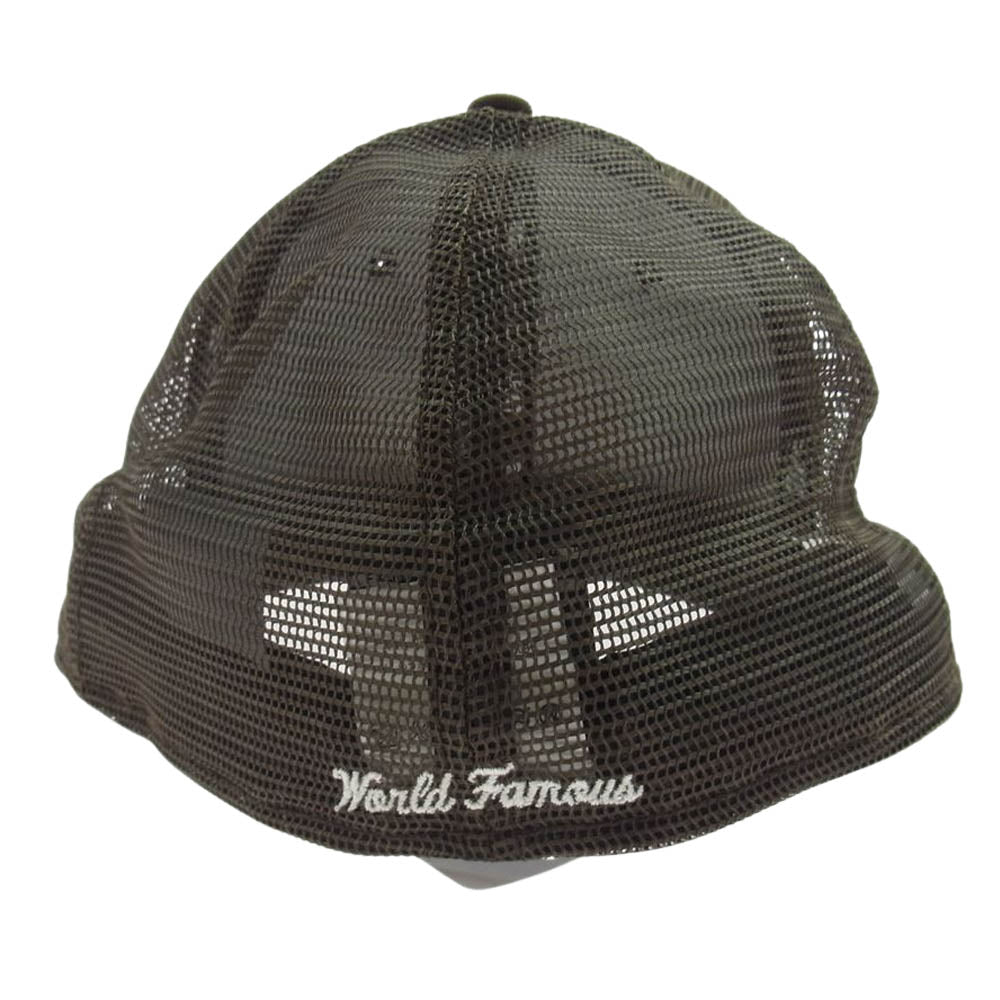 Supreme シュプリーム 22SS Box Logo Mesh Back New Era Cap ボックス ロゴ メッシュ バック ニューエラ キャップ ブラウン系 59.6cm【新古品】【未使用】【中古】