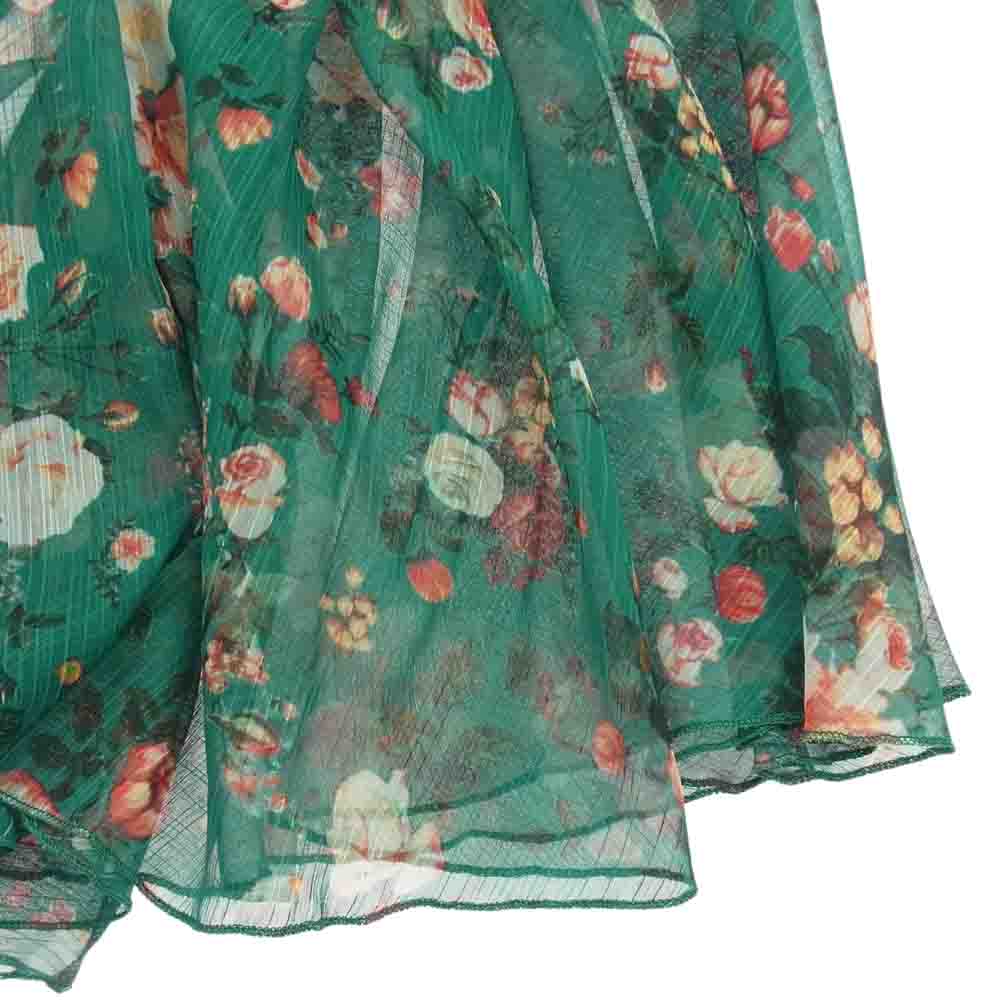 タダシショージ AZA17541LJ 2017年プレフォールコレクション Duverny Gown ドレス ワンピース グリーン系 2（9号）【中古】