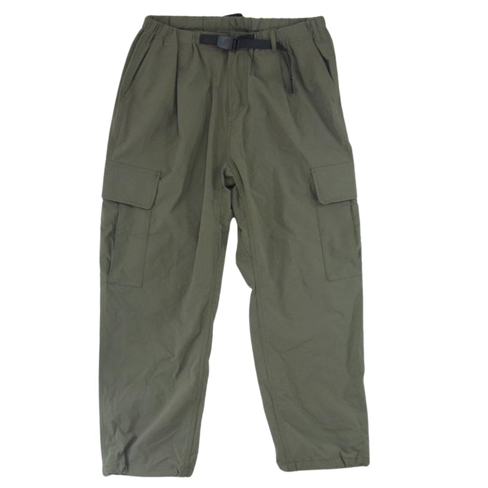 Gramicci グラミチ 22S2222 EKAL別注 アクティブ ナイロン カーゴパンツ カーキ系 M【中古】