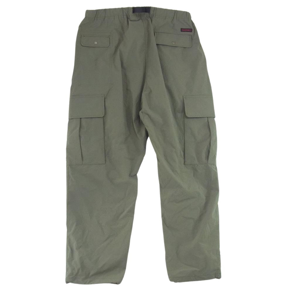 Gramicci グラミチ 22S2222 EKAL別注 アクティブ ナイロン カーゴパンツ カーキ系 M【中古】