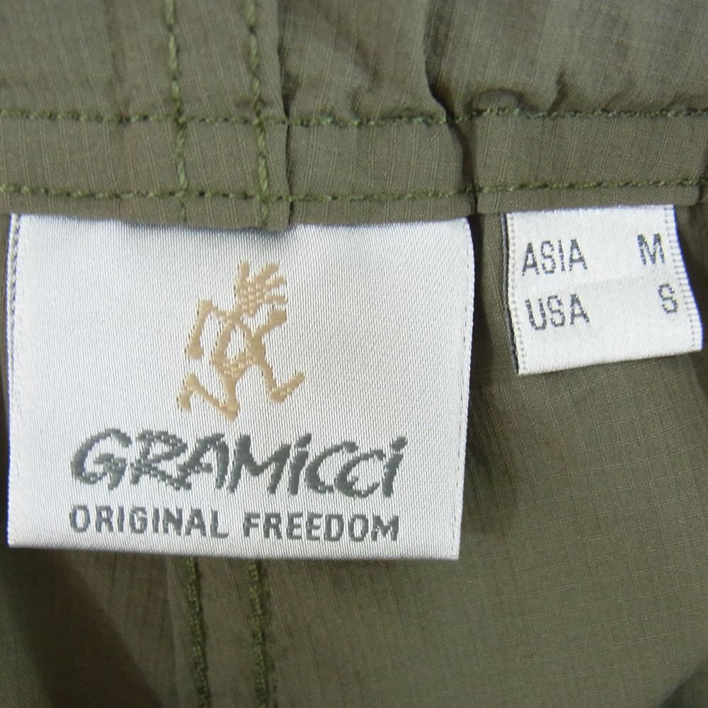 Gramicci グラミチ 22S2222 EKAL別注 アクティブ ナイロン カーゴパンツ カーキ系 M【中古】