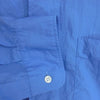 GRAPHPAPER グラフペーパー 23SS GM231-50080B Broad L/S Oversized Regular Collar Shirt ブロード オーバーサイズ レギュラー カラー 長袖 シャツ ブルー系 F【中古】